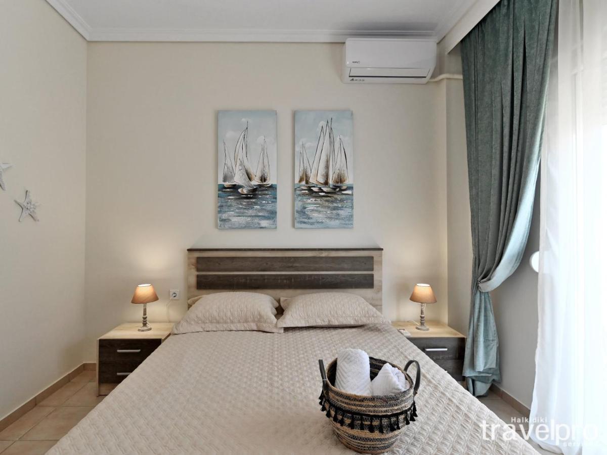 Marianthi Apartment By Rentalspro Services - Nea Moudania Halkidiki Экстерьер фото